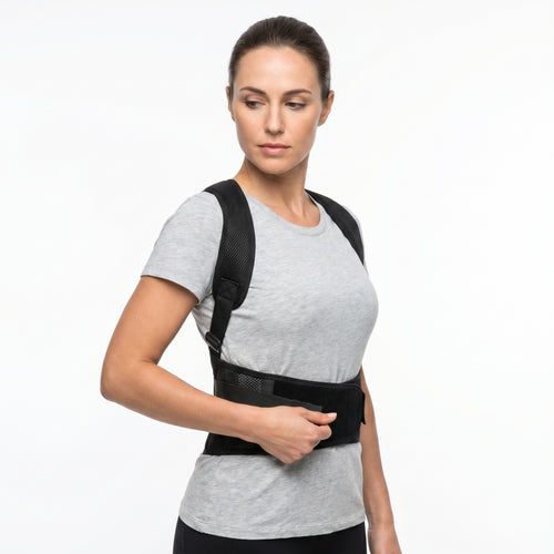 Allyign Posture Corrector — Adjustable Back & Shoulder Support Brace for Men & Women