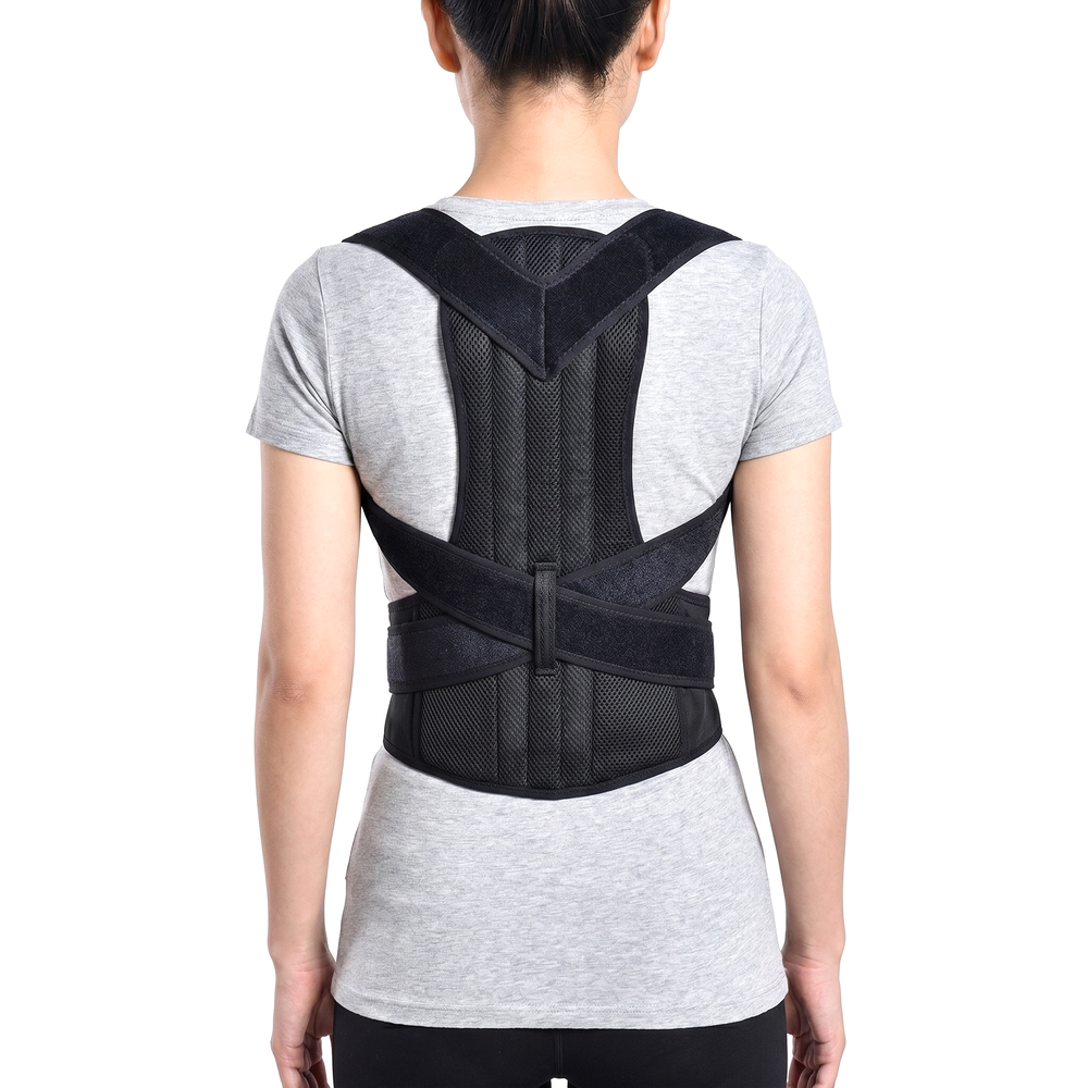 Allyign Posture Corrector — Adjustable Back & Shoulder Support Brace for Men & Women